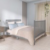 image:imageDream On Me Synergy Wave 5in1 Convertible Crib GREENGUARD Gold SeagrassSteel Grey