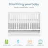 image:imageDream On Me Synergy Wave 5in1 Convertible Crib GREENGUARD Gold SeagrassWhite