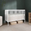 image:imageDream On Me Synergy Wave 5in1 Convertible Crib GREENGUARD Gold SeagrassWhite