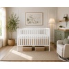 image:imageDream On Me Synergy Wave 5in1 Convertible Crib GREENGUARD Gold SeagrassWhite