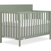 image:imageFisherPrice Meadowbrook 4in1 Convertible Full Size Baby Crib Wooden Nursery Furniture Converts to Toddler Bed with Guardrail Daybed amp FullSize Bed Greenguard Gold amp BSA Certified PinkMeadow Green
