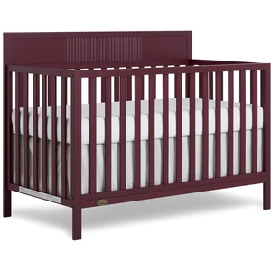 image:imageDream On Me Ivy 5in1 Convertible FullSize Baby Crib in Almond Butter GreenGuard Gold amp JPMA Certified 3 Mattress Heights Converts to Toddler Day amp FullSize Bed Safe amp Stylish NurseryAuburn