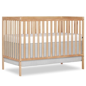 image:imageDream On Me Synergy Wave 5in1 Convertible Crib GREENGUARD Gold SeagrassBarnwood Natural