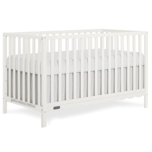image:imageDream On Me Synergy Wave 5in1 Convertible Crib GREENGUARD Gold SeagrassCannoli Cream