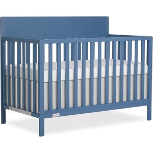 image:imageFisherPrice Meadowbrook 4in1 Convertible Full Size Baby Crib Wooden Nursery Furniture Converts to Toddler Bed with Guardrail Daybed amp FullSize Bed Greenguard Gold amp BSA Certified PinkBlue
