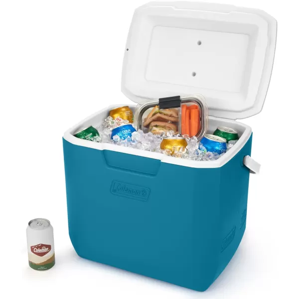 Coleman Chiller Series 30qt Insulated Portable Cooler, Hard Cooler with Ice Retention &amp; Heavy-Duty Handle, Great for Beach, Picnic, Camping, Tailgating, Groceries, Boating &amp; More