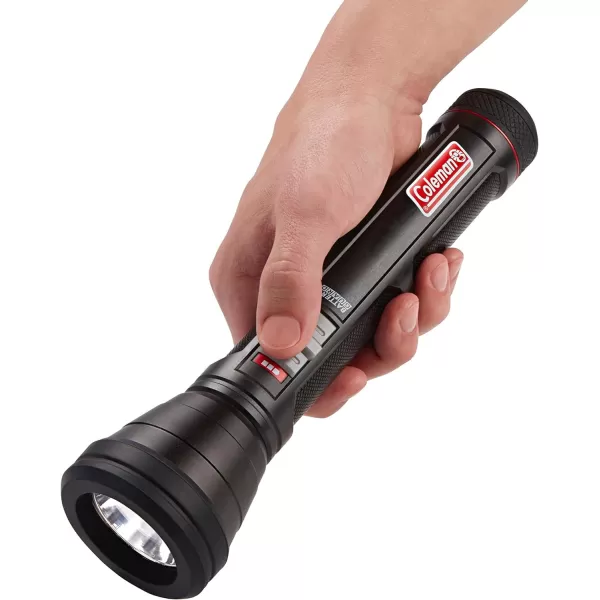 Coleman LED Flashlight with BatteryGuard Technology, Strong &amp; Lightweight Water-Resistant Flashlight with Extra Drop Protection, Up to 25% More Battery Life than Traditional Flashlights