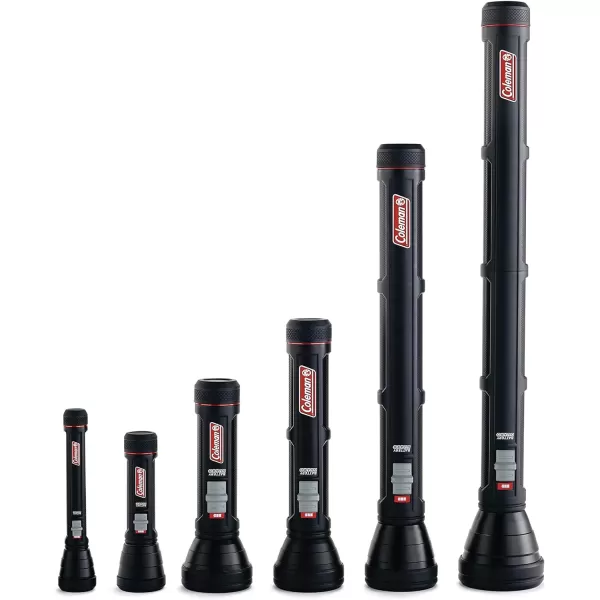 Coleman LED Flashlight with BatteryGuard Technology, Strong &amp; Lightweight Water-Resistant Flashlight with Extra Drop Protection, Up to 25% More Battery Life than Traditional Flashlights