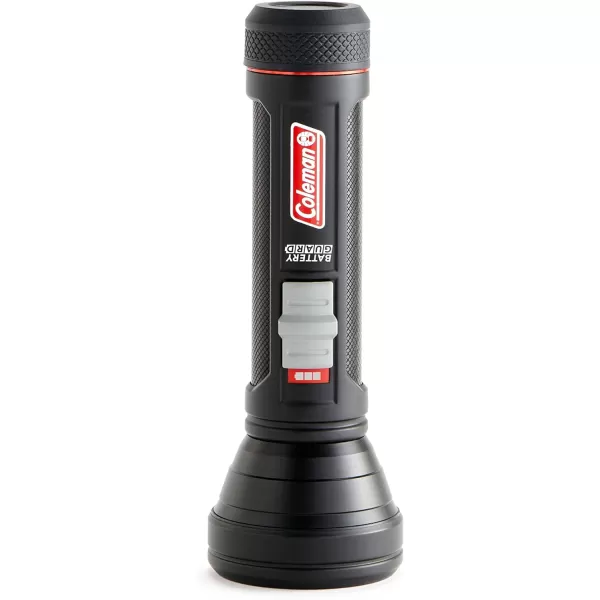 Coleman LED Flashlight with BatteryGuard Technology, Strong &amp; Lightweight Water-Resistant Flashlight with Extra Drop Protection, Up to 25% More Battery Life than Traditional Flashlights