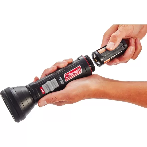 Coleman LED Flashlight with BatteryGuard Technology, Strong &amp; Lightweight Water-Resistant Flashlight with Extra Drop Protection, Up to 25% More Battery Life than Traditional Flashlights