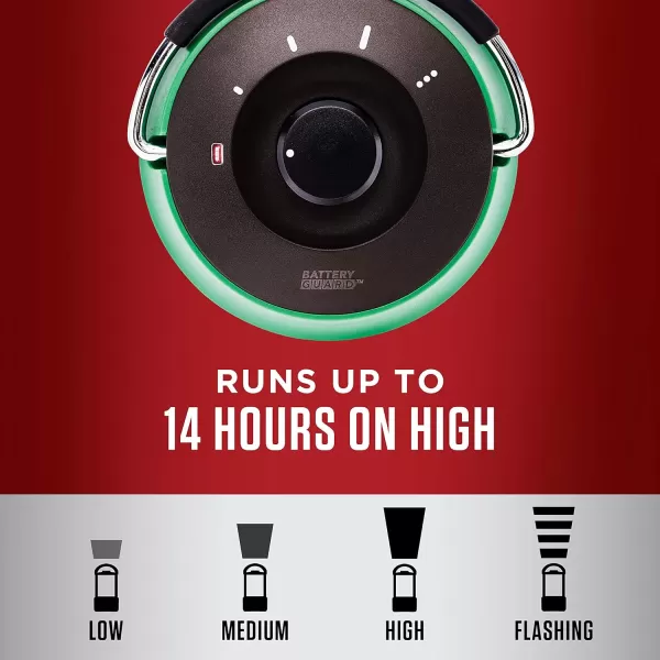 Coleman LED Lantern with BatteryGuard Technology, Water-Resistant 600L/1000L Lantern with 4 Light Modes, Up to 25% More Battery Life than Traditional Lanterns