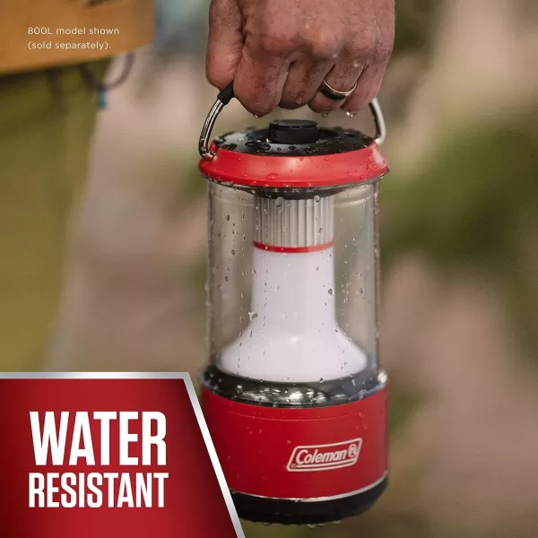 Coleman LED Lantern with BatteryGuard Technology, Water-Resistant 600L/1000L Lantern with 4 Light Modes, Up to 25% More Battery Life than Traditional Lanterns