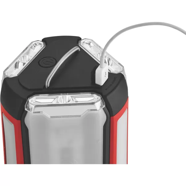 Coleman Multi-Panel Rechargeable LED Lantern, Water-Resistant Lantern with Removable Magnetic Light Panels, Built-In Flashlight, &amp; USB Charging Port; Great for Camping, Hunting, Emergencies, &amp; More