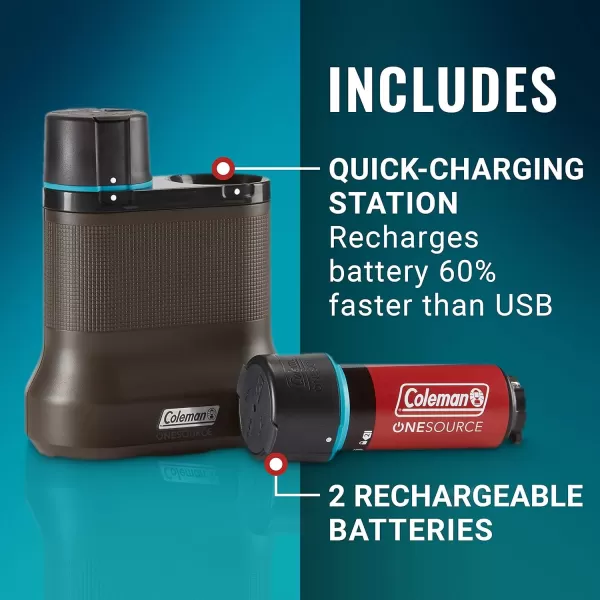 Coleman OneSource Rechargeable Battery Pack and Charger