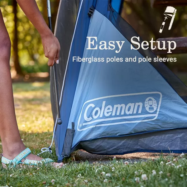 Coleman Skyshade Screen Dome Canopy Tent, 8x8/10x10ft Portable Screen Shelter with Easy Setup for Bug-Free Lounging, Great for Beach, Yard, Picnic, Park, Camping, &amp; More