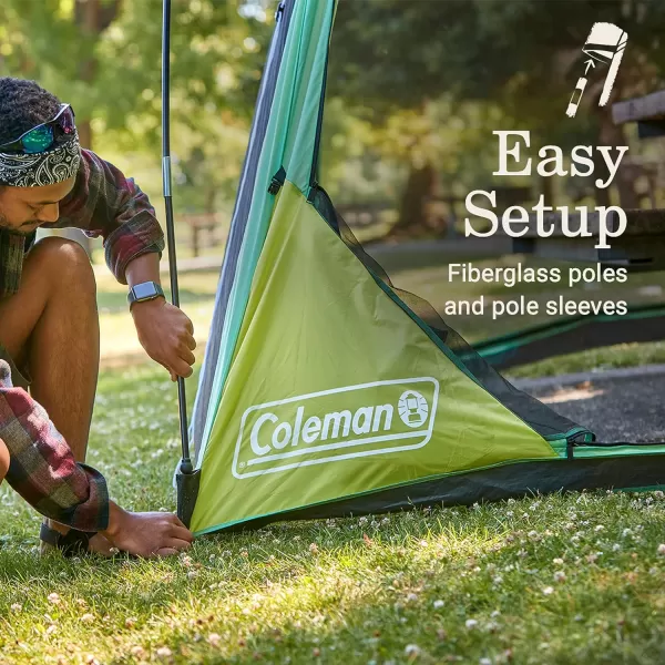 Coleman Skyshade Screen Dome Canopy Tent, 8x8/10x10ft Portable Screen Shelter with Easy Setup for Bug-Free Lounging, Great for Beach, Yard, Picnic, Park, Camping, &amp; More