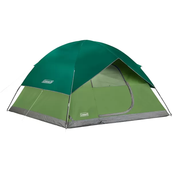 Coleman Sundome Camping Tent, 2/3/4/6 Person Dome Tent with Snag-Free Poles for Easy Setup in Under 10 Mins, Included Rainfly Blocks Wind &amp; Rain, Tent for Camping, Festivals, Backyard, Sleepovers