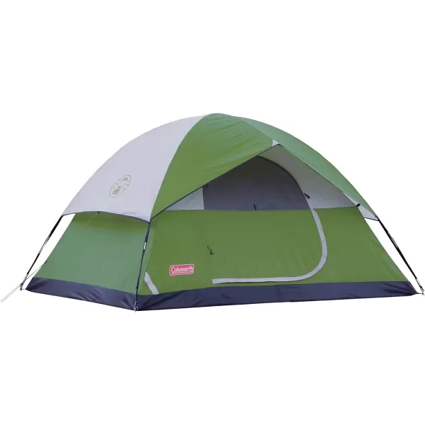 Coleman Sundome Camping Tent, 2/3/4/6 Person Dome Tent with Snag-Free Poles for Easy Setup in Under 10 Mins, Included Rainfly Blocks Wind &amp; Rain, Tent for Camping, Festivals, Backyard, Sleepovers