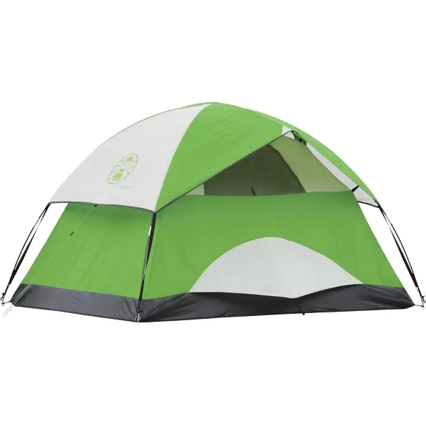 Coleman Sundome Camping Tent, 2/3/4/6 Person Dome Tent with Snag-Free Poles for Easy Setup in Under 10 Mins, Included Rainfly Blocks Wind &amp; Rain, Tent for Camping, Festivals, Backyard, Sleepovers