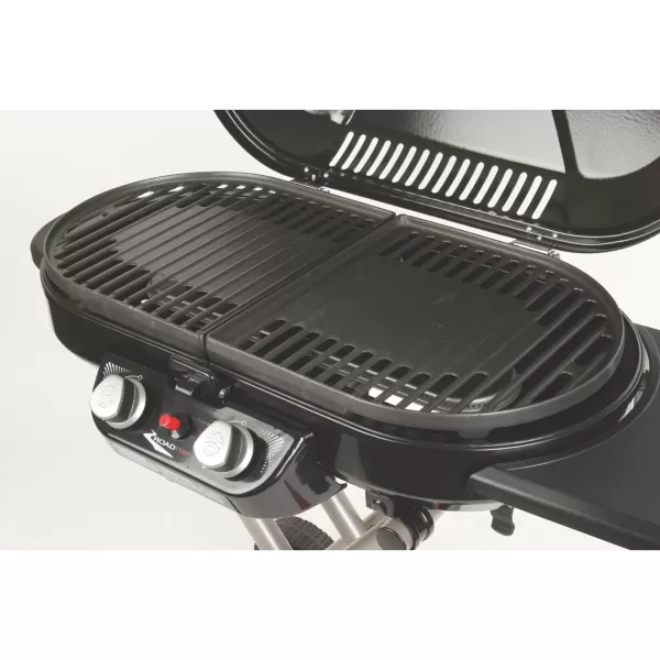 Coleman Swaptop Cast Iron Griddle &amp; Grill Grate for RoadTrip Grills, 142 Sq. In. Cooking Area with Easy-to-Clean Cast Iron Construction, Great for Camping, Tailgating, Home, &amp; More