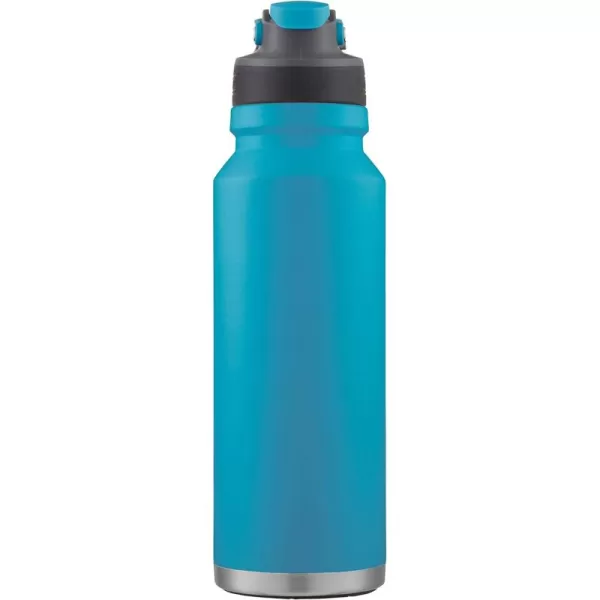 Coleman FreeFlow Vacuum-Insulated Stainless Steel Water Bottle with Leak-Proof Lid, 24oz/40oz Bottle with Button-Operated Lid &amp; Carry Handle, Keeps Drinks Hot or Cold for Hours