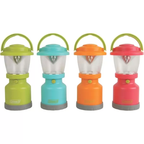 Coleman Kids Adventure Mini LED Lantern, Handheld Lantern for Children Runs Up to 16 Hrs, Lifetime LED Bulbs Never Needs Replacing, Water-Resistant Design 