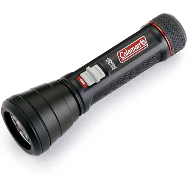 Coleman LED Flashlight with BatteryGuard Technology, Strong &amp; Lightweight Water-Resistant Flashlight with Extra Drop Protection, Up to 25% More Battery Life than Traditional Flashlights