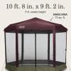 imageColeman Back Home Screened Canopy Tent with Instant Setup Outdoor Gazebo for BugFree Lounging Fits Over Picnic Tables Ideal for Parties Events Tailgates Dining ampamp MorePFASFree