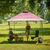 imageColeman Oasis Instant PopUp Canopy Tent with Side Wall Attachment 10x10ft13x13ft Portable Shelter with OnePush Setup ampamp Takedown Robust Frame with Wheeled Carry BagBlackberry