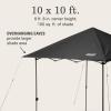 imageColeman Oasis Lite PopUp Canopy Tent with Side Wall Attachment 7x7ft Portable Shelter with Easy Setup ampamp Takedown Wheeled Carry Bag IncludedBlack