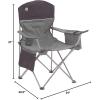 imageColeman Portable Camping Chair with 4Can Cooler Cushioned Seat ampamp Back with Side Pockets ampamp Cup Holder Carry Bag Included Great for Camping Tailgating Firepits Patio ampamp MoreGreyBlack