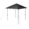 imageColeman Oasis Lite PopUp Canopy Tent with Side Wall Attachment 7x7ft Portable Shelter with Easy Setup ampamp Takedown Wheeled Carry Bag IncludedBlack
