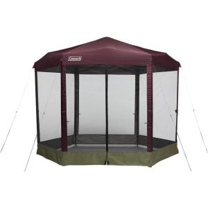 imageColeman Back Home Screened Canopy Tent with Instant Setup Outdoor Gazebo for BugFree Lounging Fits Over Picnic Tables Ideal for Parties Events Tailgates Dining ampamp MorePFASFree