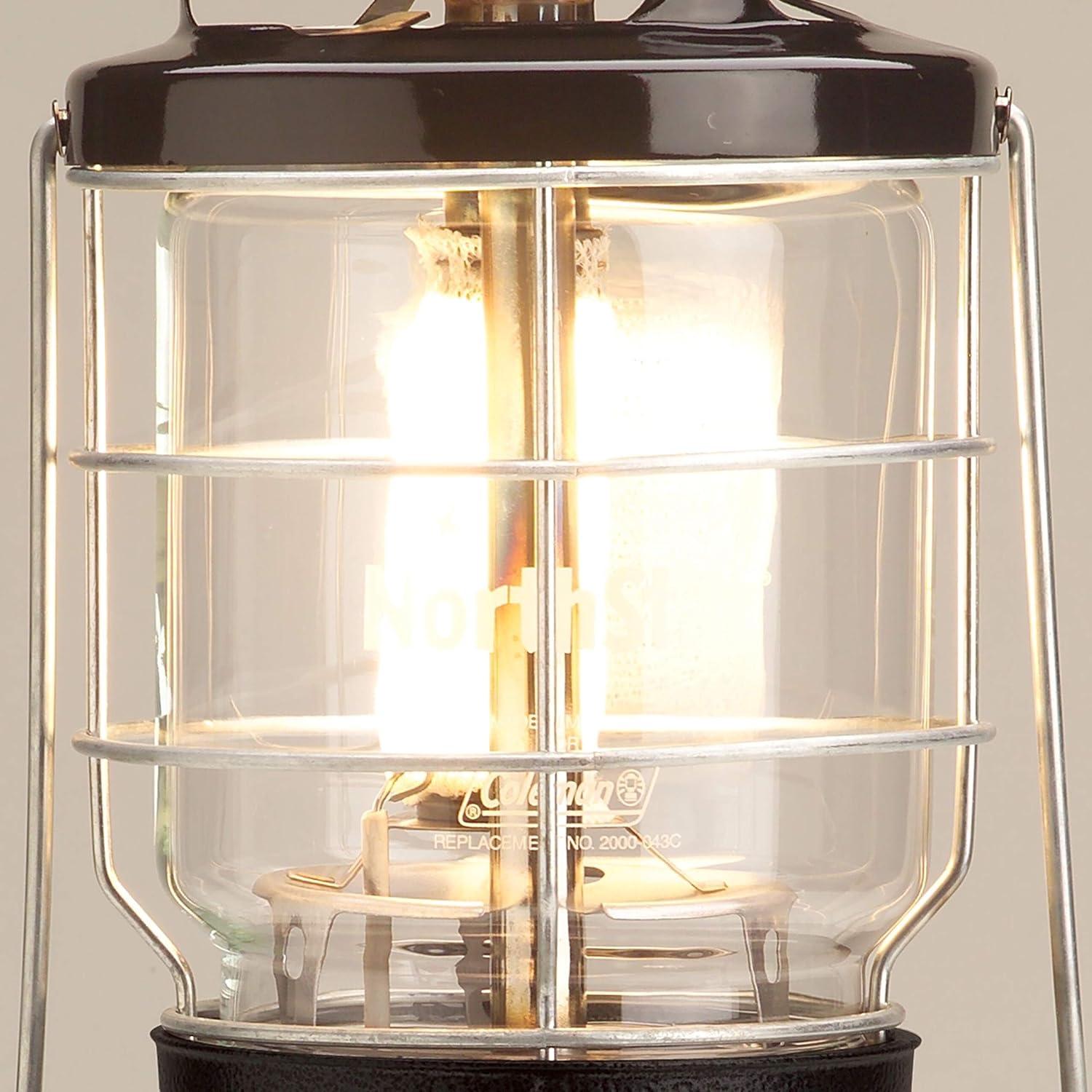 imageColeman NorthStar 1500 Lumens Gas Lantern with Matchless Lighting Folding Propane Lantern with Mantles ampamp Globe for Camping Power Outage Outdoor Lighting ampamp MorePropane Lantern