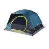 imageColeman 46810 Person Skydome Dark Room Tent with Rainfly 5 Minute Setup Blocks 90 of Sunlight 20 More Headroom Than Traditional Tents4person