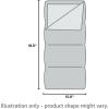 imageColeman Big Bay 40F Sleeping Bag Adult Mummy Sleep Sack with Headrest Foot Ventilation Storage Bag and Big ampamp Tall Sizes