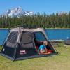 imageColeman Instant Tent with 1Minute Setup 46810 Person Tent with PreAttached Poles Air Vent ampamp Carry Bag4person