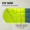 imageColeman Kompact Sleeping Bag IndoorOutdoor Lightweight Sleeping Bag for Adults 20F30F40F Options for Camping Hiking Backpacking with Included Compression SackSpider Mum
