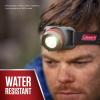 imageColeman LED Headlamp with BatteryGuard Technology WaterResistant Headlamp with 4 Light Modes100 Lumens