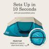 imageColeman PopUp Instant Tent Sets Up in 10 Seconds Portable ampamp LightweightBlue