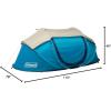imageColeman PopUp Instant Tent Sets Up in 10 Seconds Portable ampamp LightweightBlue