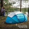 imageColeman PopUp Instant Tent Sets Up in 10 Seconds Portable ampamp LightweightBlue