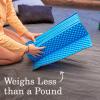 imageColeman River Rest Lightweight Folding Foam Camping Sleeping Pad 73 x 23 x 06 Inches Comfortable Egg Carton Design Insulated for Extra Warmth