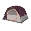 imageColeman Skydome Tent with 5 Minute Setup 2468 Person Weatherproof Tent with Rainfly ampamp Carry Bag 20 More Headroom Than Traditional CanopiesBlackberry