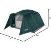 imageColeman Skydome Tent with FullFly Weather Vestibule Weatherproof 46 Person Tent Sets Up in 5 Minutes ampamp Protects from Water 20 More HeadroomContains Pfas