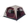 imageColeman Skylodge Instant Tent with Rainfly 468 Person Family Tent Sets Up in a Minute Includes PreAttached Poles ampamp Carry BagRed