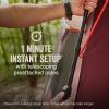 imageColeman Skylodge Instant Tent with Rainfly 468 Person Family Tent Sets Up in a Minute Includes PreAttached Poles ampamp Carry BagRed