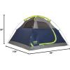 imageColeman Sundome Camping Tent with Rainfly 2346 Person Tent Sets Up in 10 Mins Weatherproof Shelter for Camping Festivals Backyard Sleepovers ampamp MoreNavy Blue