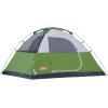 imageColeman Sundome Camping Tent with Rainfly 2346 Person Tent Sets Up in 10 Mins Weatherproof Shelter for Camping Festivals Backyard Sleepovers ampamp MorePalm Green