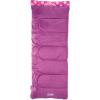 imageKeep the kids comfortable as they sleep under the stars with the Coleman Youth Sleeping Bag even when its 45 F outside ThermoTech insulation helps keep them comfortable all night longPink